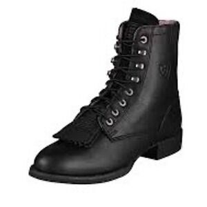 ARIAT Women's Heritage Lacer Il Western Boots Black, Size 8.5B